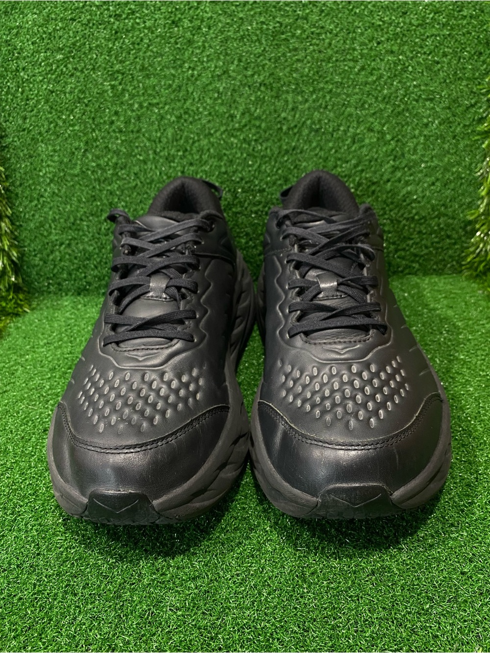 Hoka Bondi SR Cushioned Leather Slip Resistant Shoes Ss 12.5 Mens
(Sep 026)